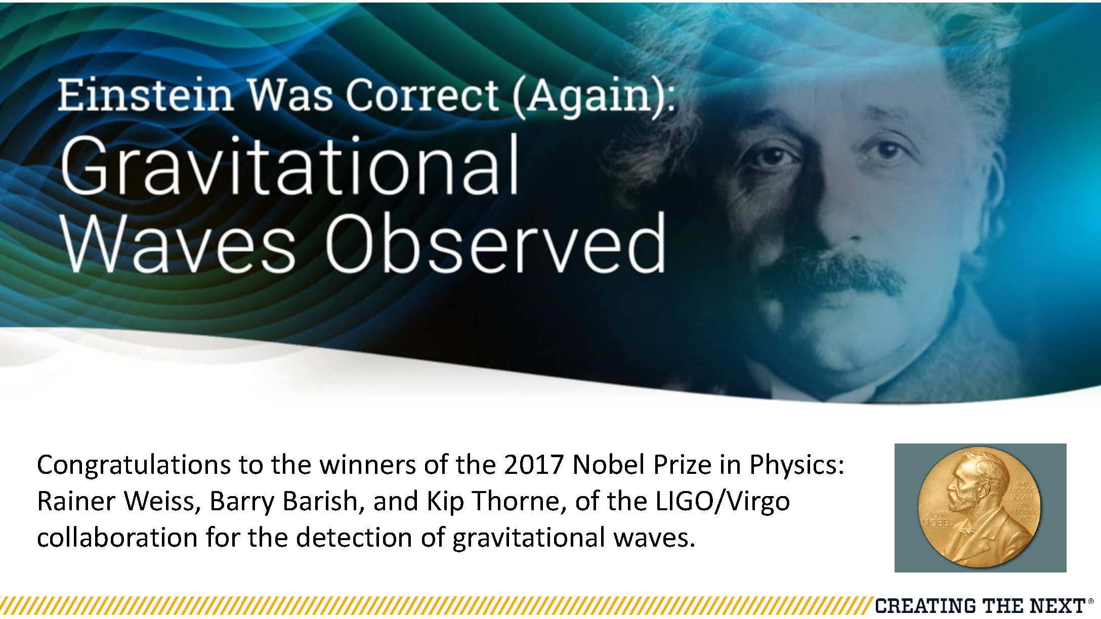2017 Nobel Prize in Physics