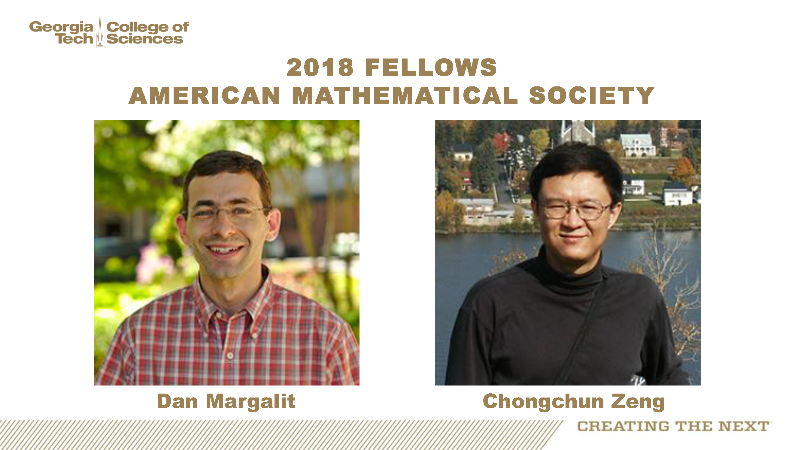 Margalit & Zeng, Fellows of the American Mathematical Society