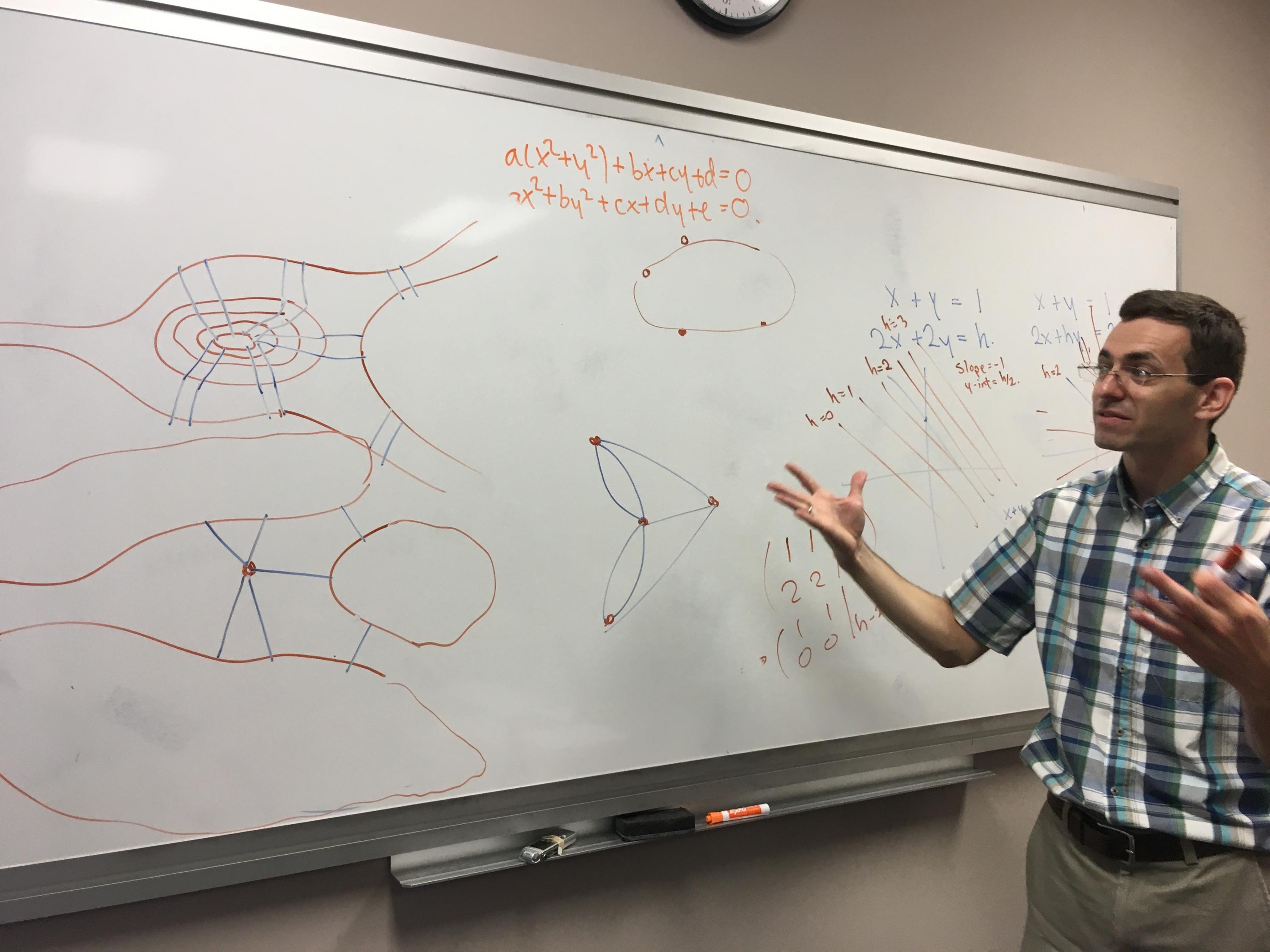 Dan Margalit gives a tutorial on the Seven Bridges of Königsberg problem