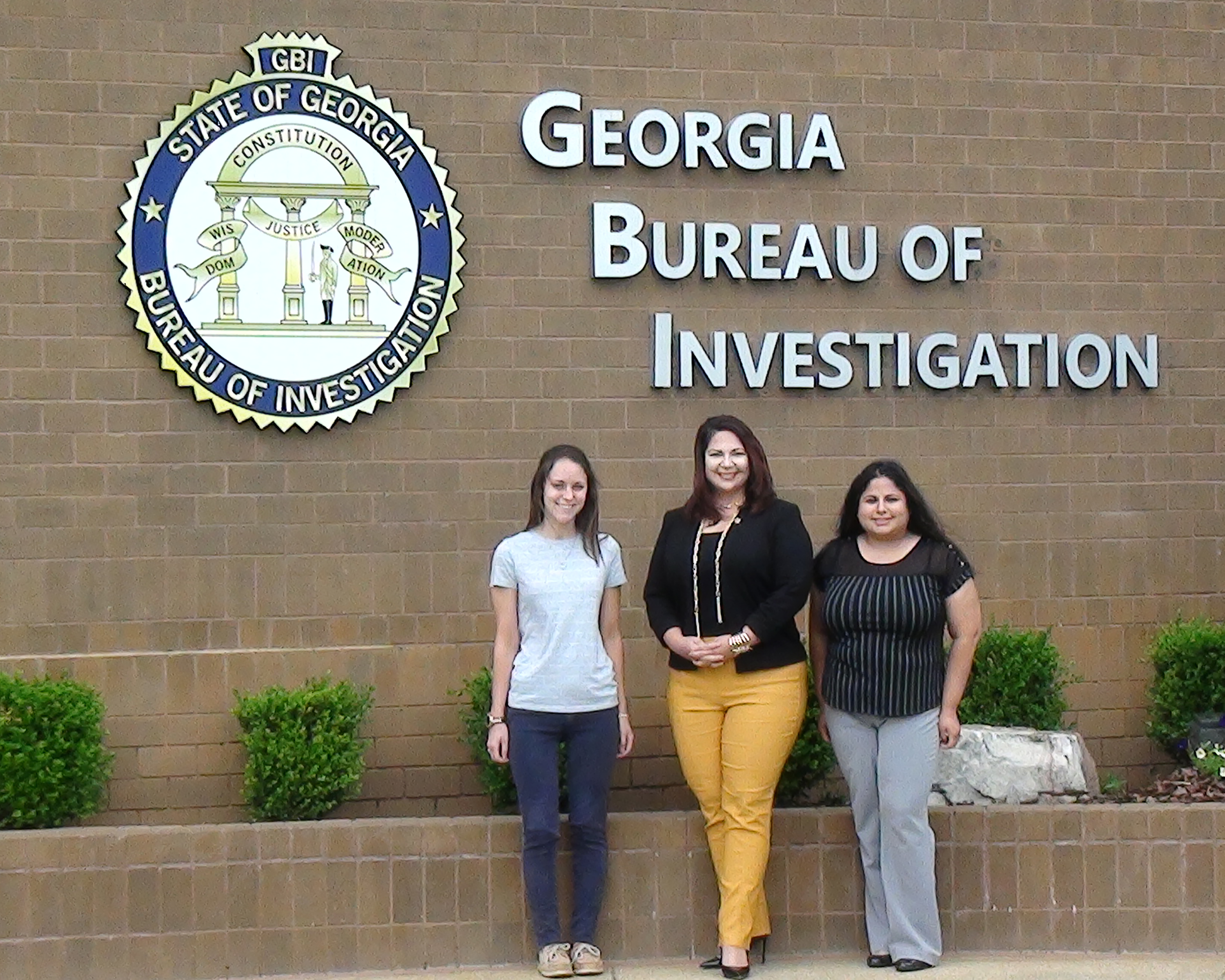 From left: Brittany Scott, Deneen Kilcrease, and Stephanie Menendez (Photo by Hui Zhu)