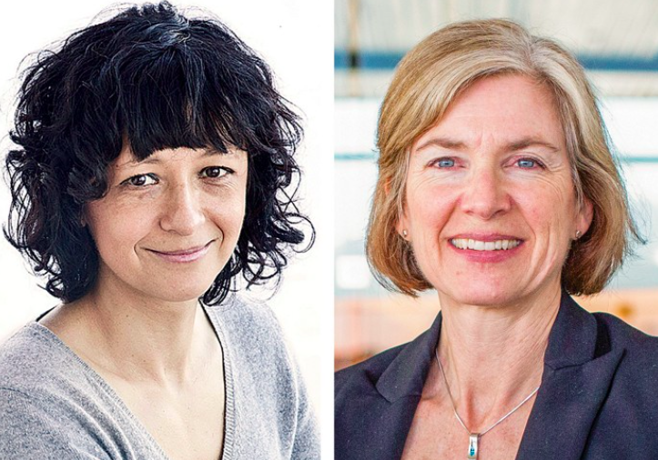 2020 Nobel Prize in Chemistry winners Emmanuelle Charpentier (left) and Jennifer A. Doudna (Photo Vilnius University, Laura Morton Photography)