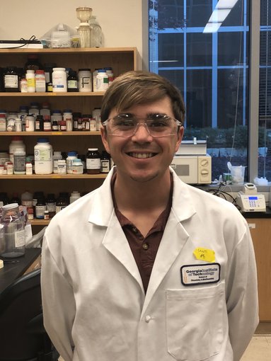 Santi Mestre-Fos of the Williams Group in the Center for the Origin of Life at Georgia Tech. Mestre-Fos studies the rRNA expansion segments (ESs) of the human and yeast ribosomes.