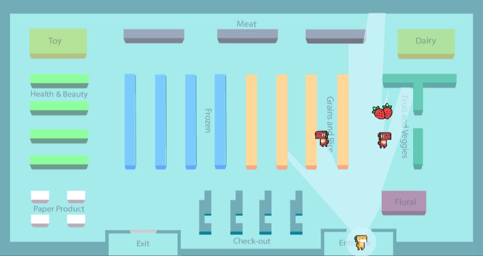 Dino Store game