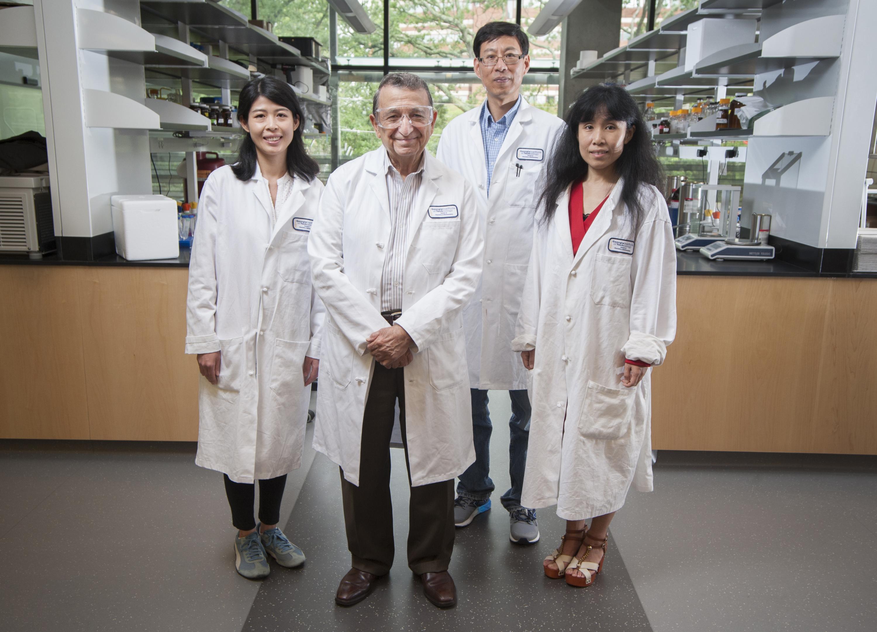 Mostafa El-Sayed's cancer research team