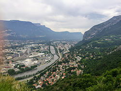 View of Grenoble (by Michael Evans)