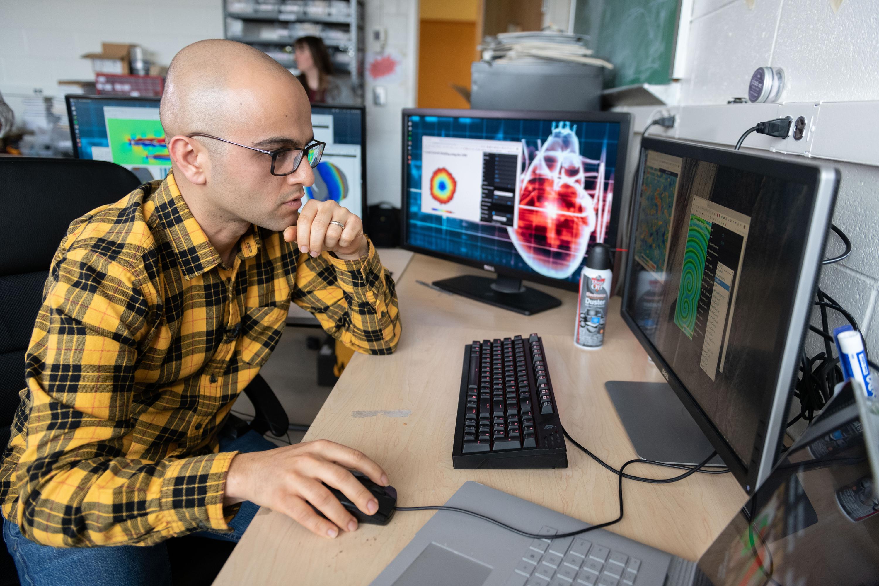 Cardiac and fluid flow simulations2