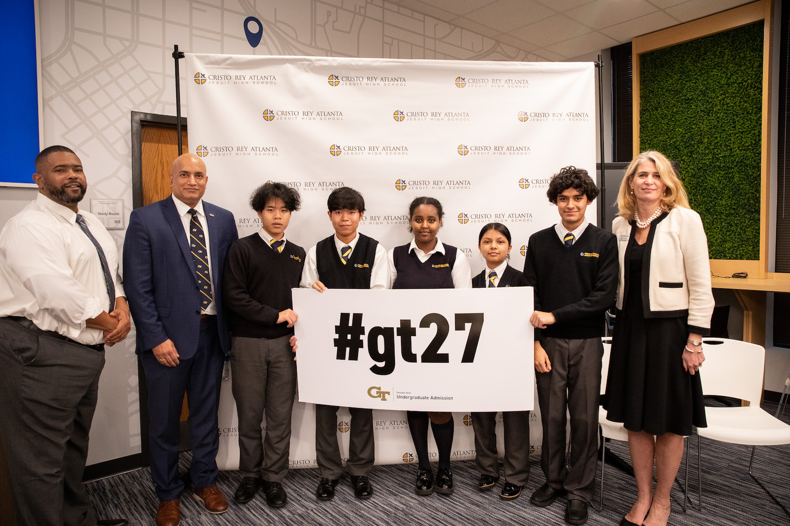 Devesh Ranjan at Cristo Rey Atlanta Jesuit High School 