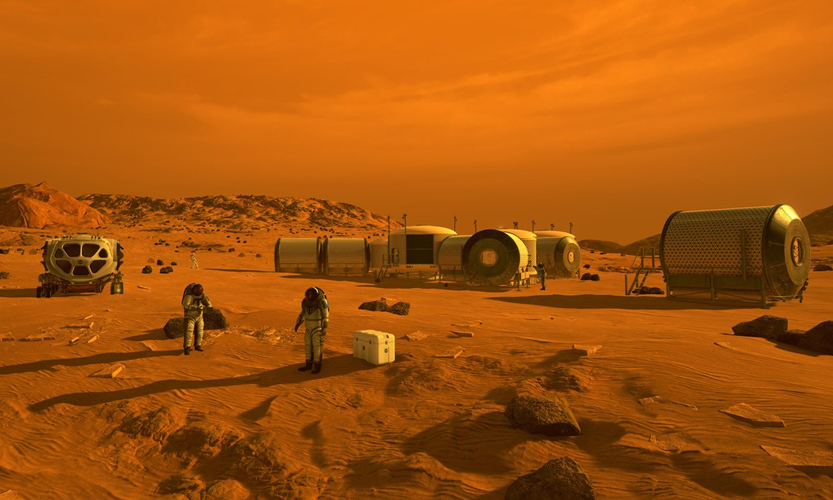 Humans on Mars