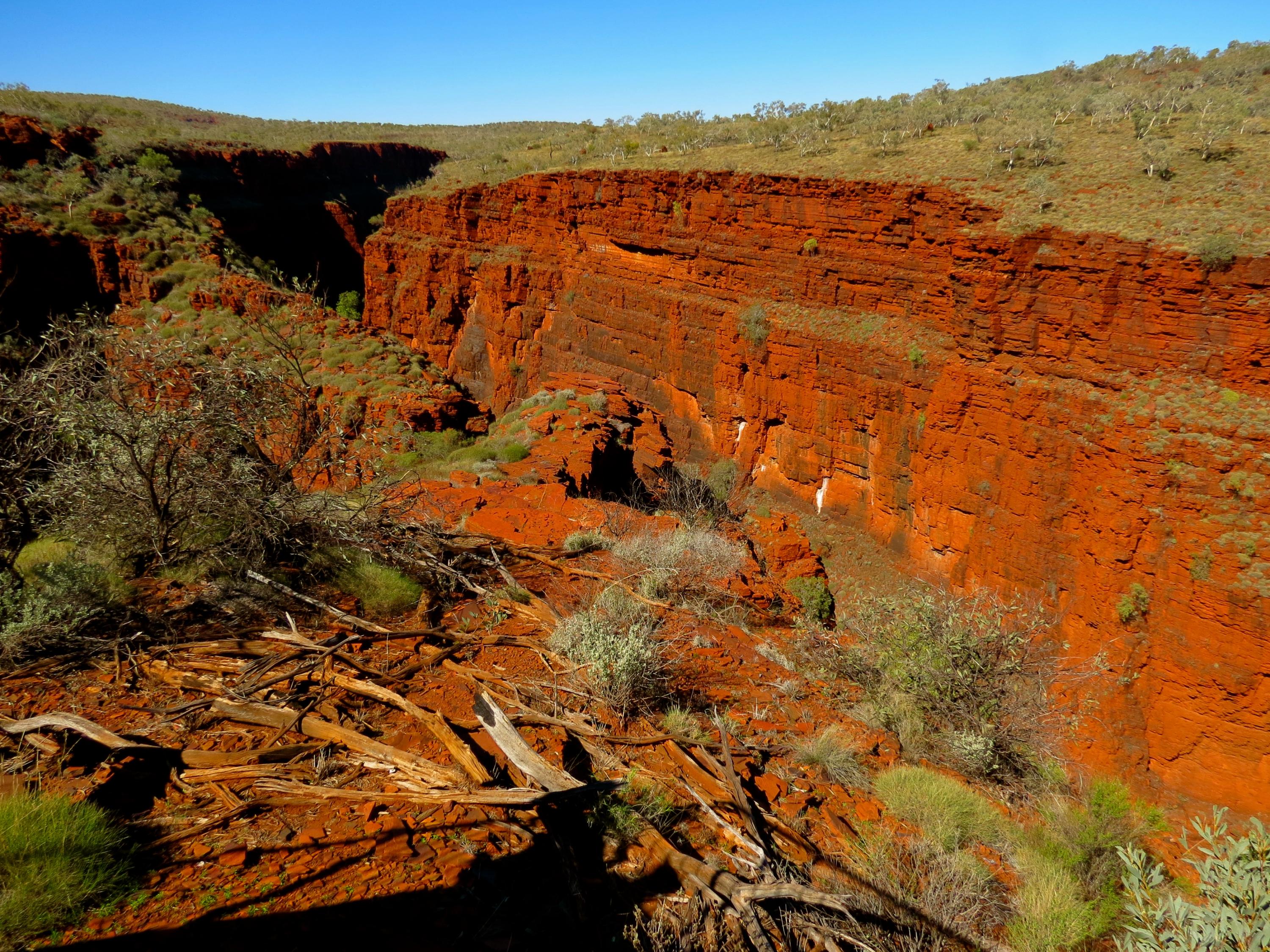 Raised sea floor BIF Karijini National Park, Australia