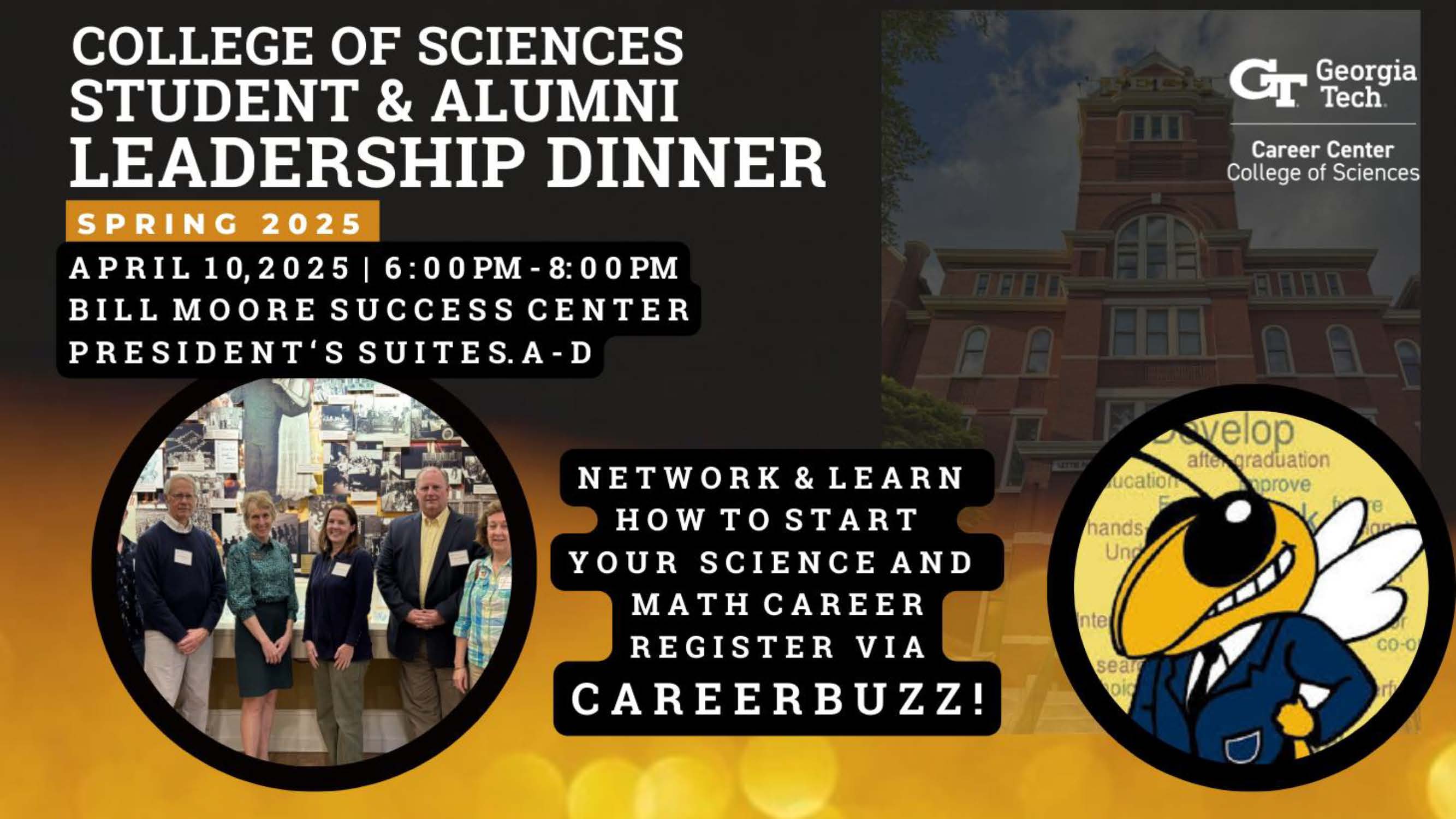 College of Sciences Students and Alumni Leadership Dinner