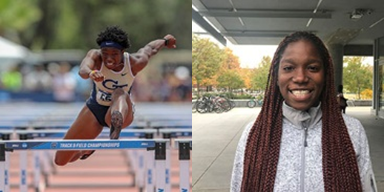 Jeanine Williams: track star, biochemistry major