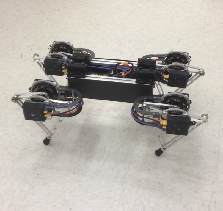 Off-the-shelf robot with four legs