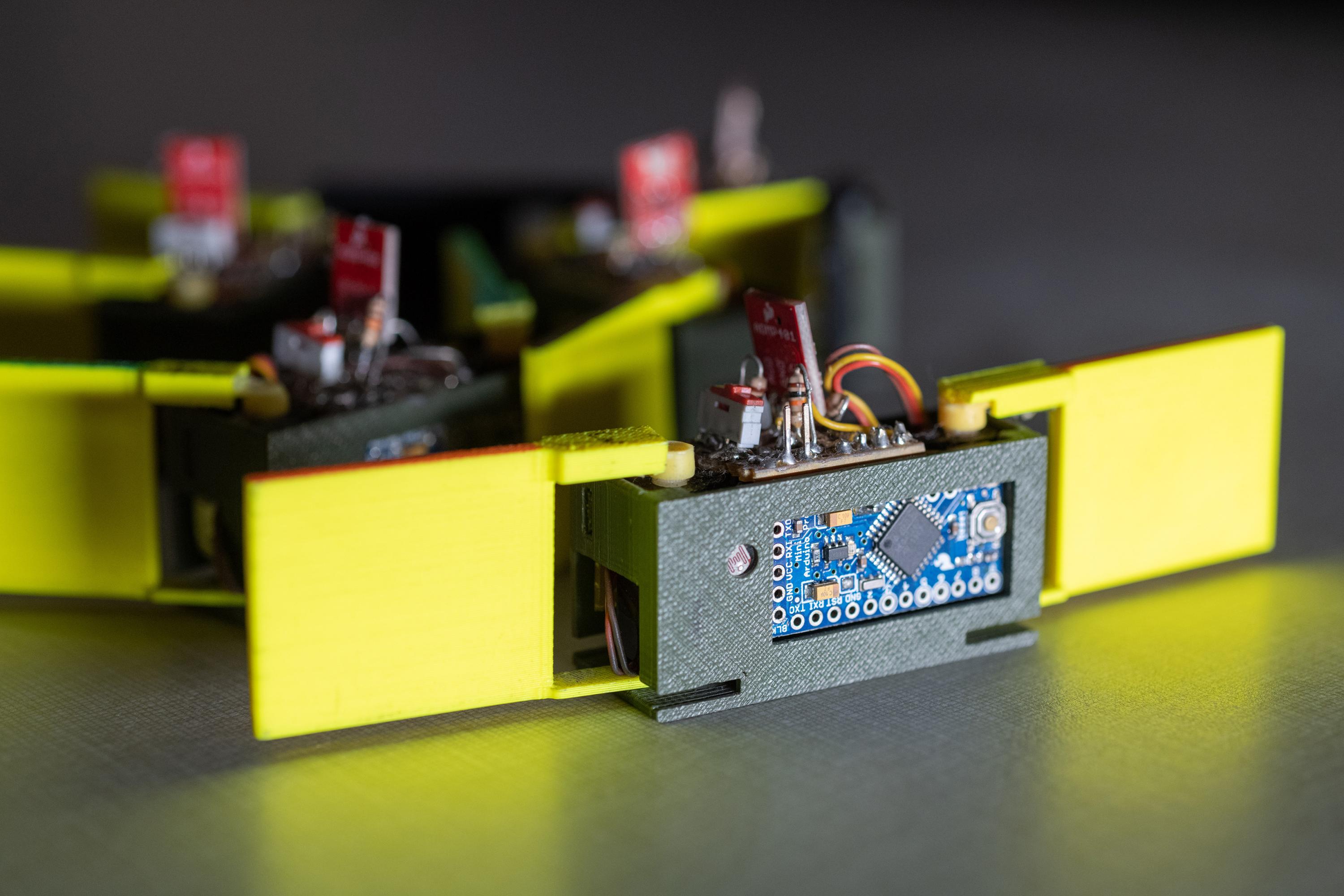Close-up of Smart Active Particle