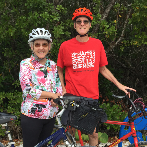 Phil Sparling and his wife, Phyllis