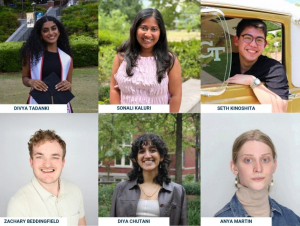 A collage of this year's Fulbright recipients from Georgia Tech