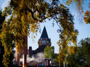 Tech Tower Through the Trees Tech Tower Through the Trees