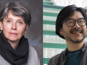 School of Chemistry Faculty Pamela Pollet and Eric Shen