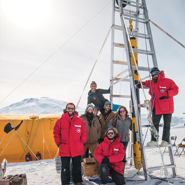 Britney Schmidt and researchers