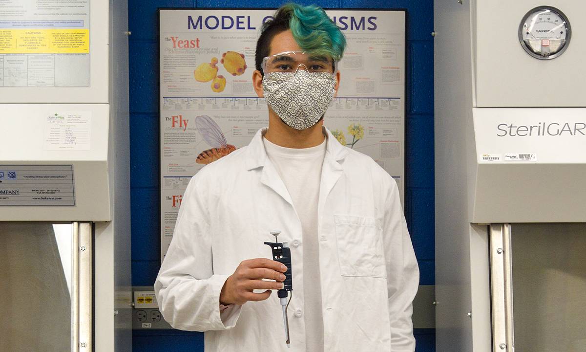 Yassin Watson holds two undergraduate degrees from Georgia Tech, one in industrial engineering and one in biology.